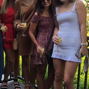 Off the shoulder dress